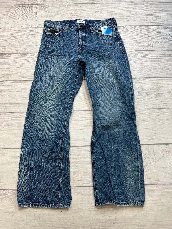 Jeans Straight By Pistola In Blue Denim, Size: 8