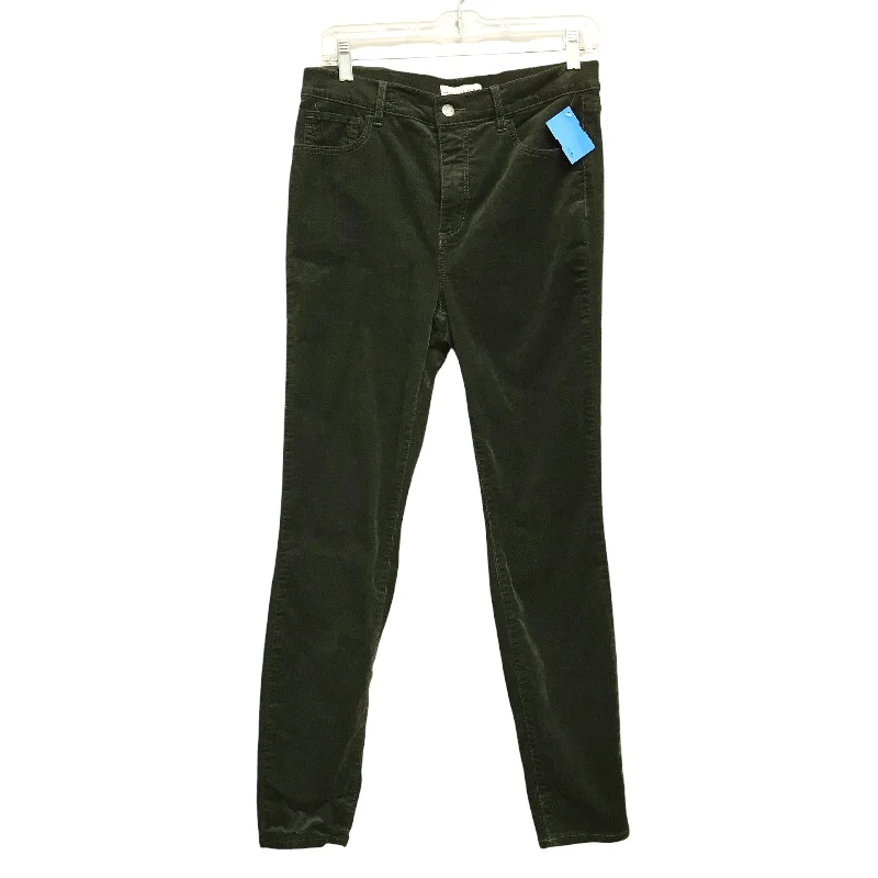 Pants Corduroy By Loft In Green, Size:4