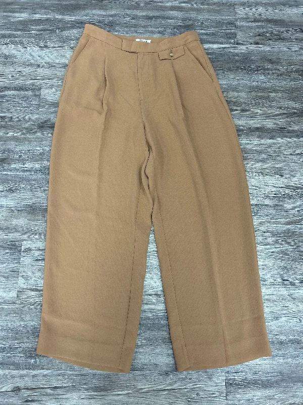 Pants Cropped By Madewell In Tan, Size: 12