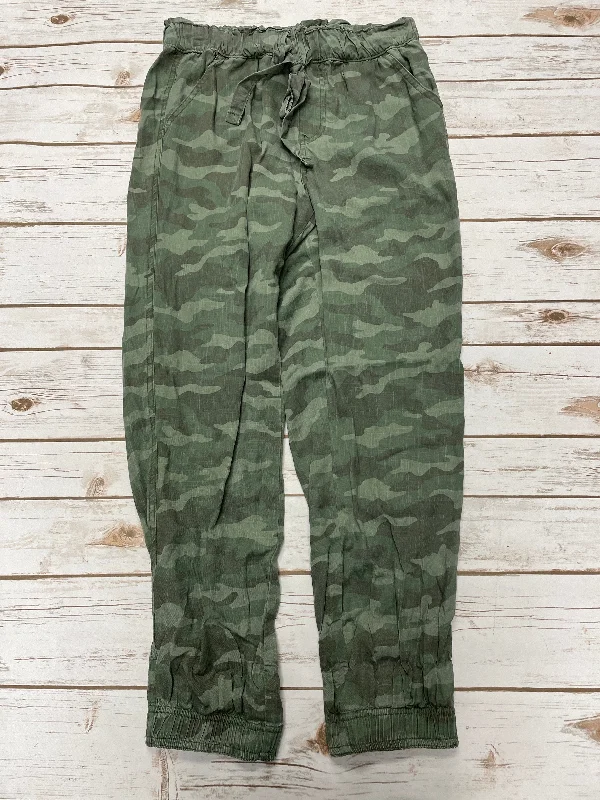 Pants Joggers By Knox Rose In Camouflage Print, Size: Xs