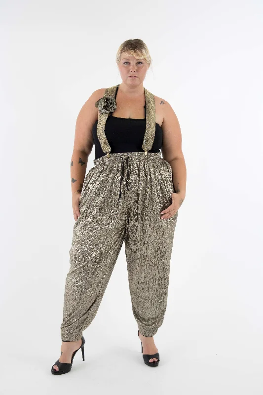 Luxury Crinkle Evening Jogger