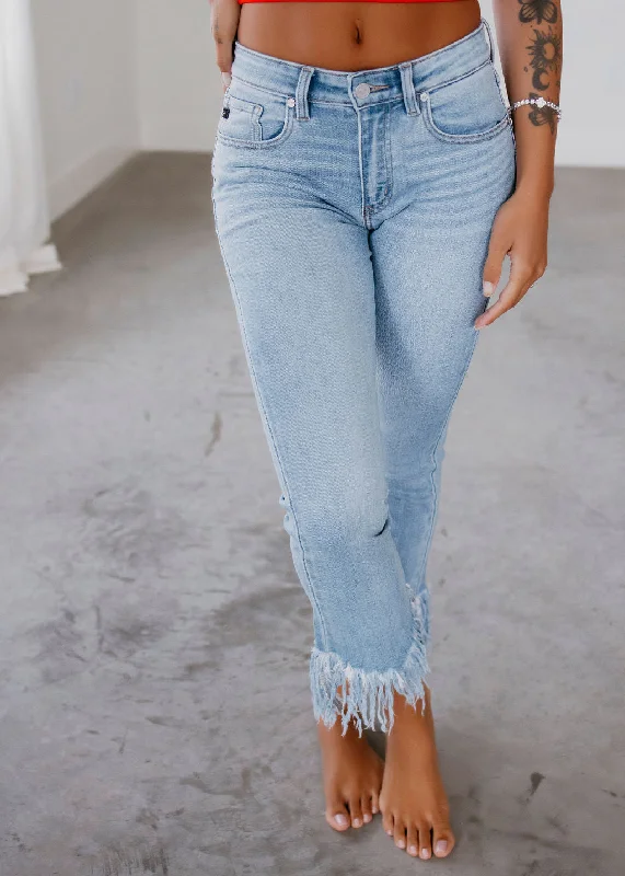 Wyatt KanCan Crop Bootcut Jeans