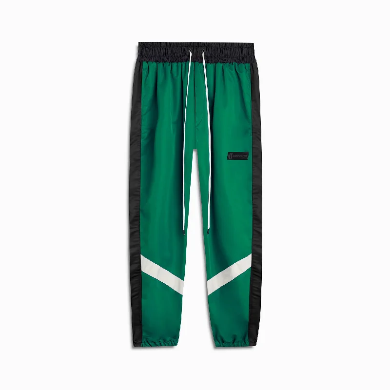 parachute track pant 2.5 / hunter green + black + ivory