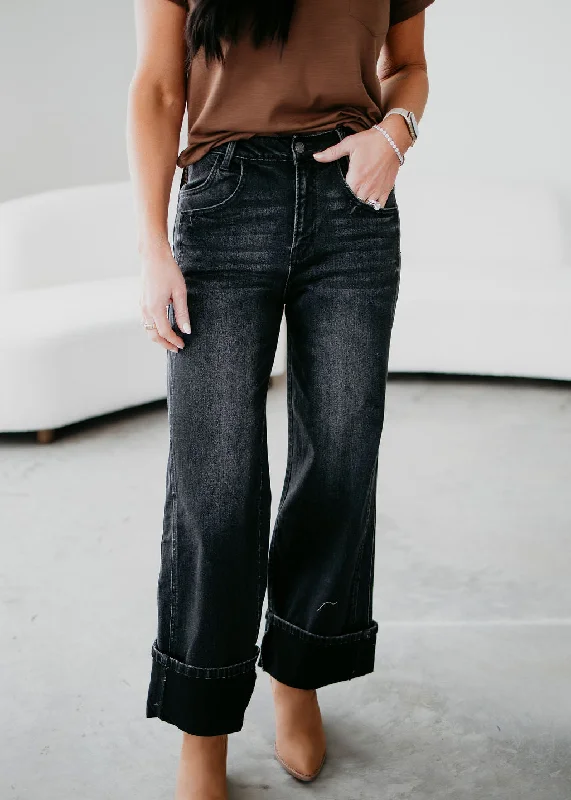 Stormie Vervet Cuffed Jeans