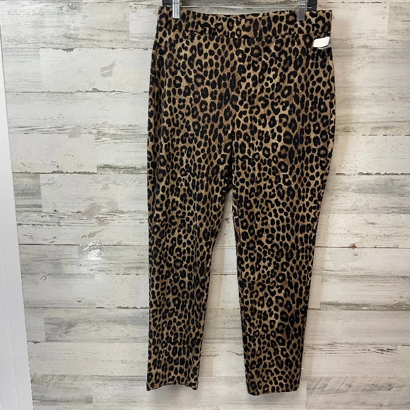 Pants Other By Michael By Michael Kors In Animal Print, Size: L