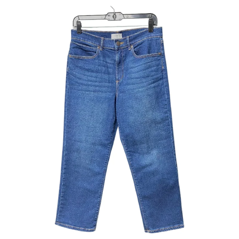 Jeans Straight By Loft In Blue, Size: 8