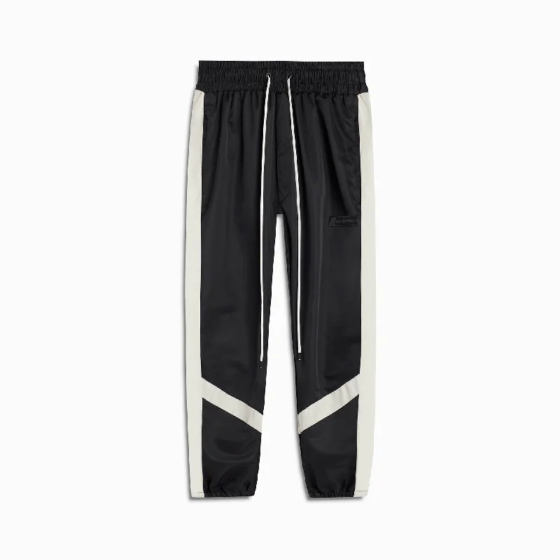 parachute track pant 2.5 / black + ivory