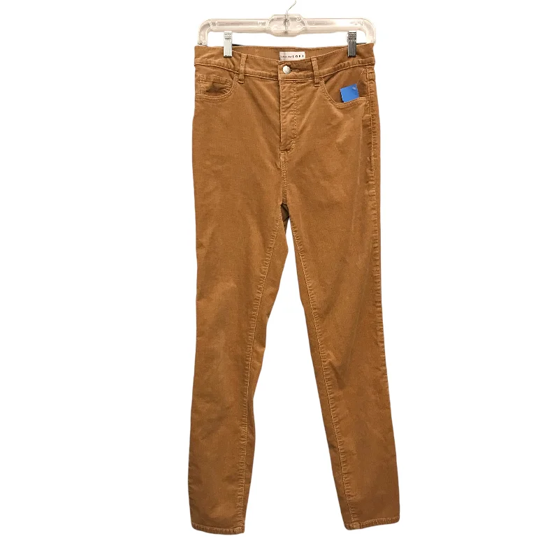 Pants Corduroy By Loft In Tan, Size:4