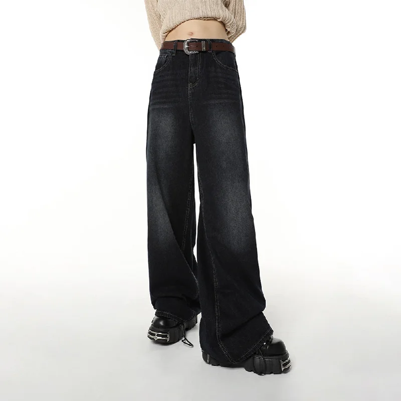 High Waisted Baggy Wide Leg Jeans