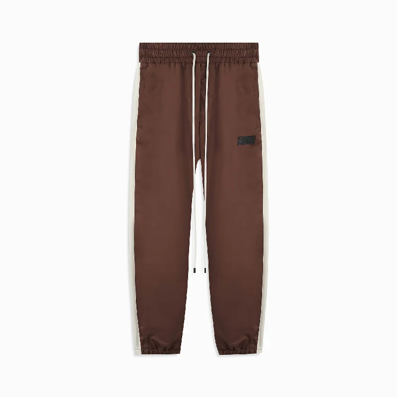 parachute track pant 1.5 / brown + ivory