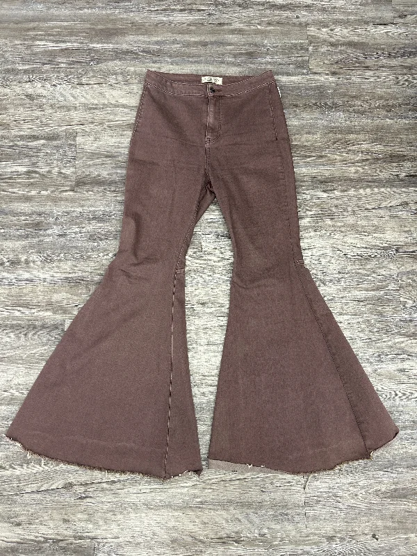 Pants Wide Leg By Free People In Brown, Size: 8