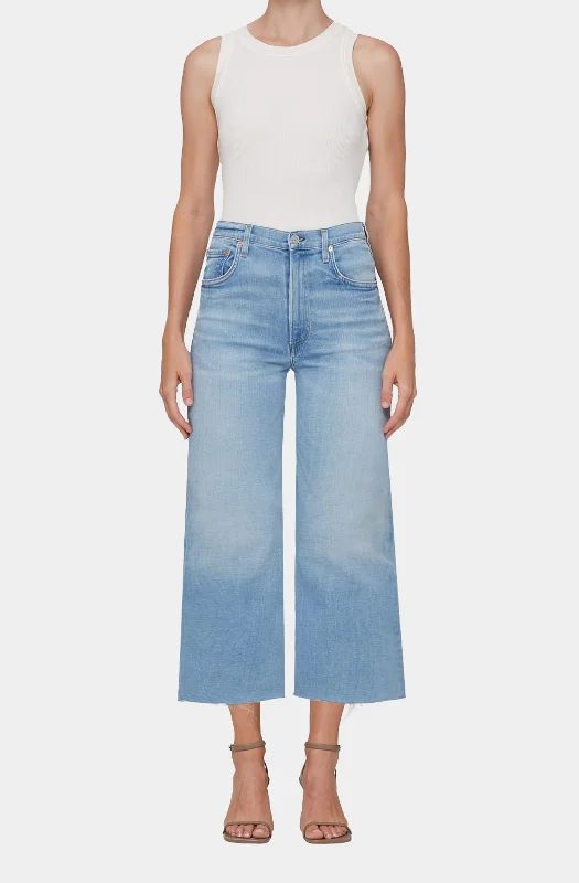 Lyra Crop Wide Leg Jeans