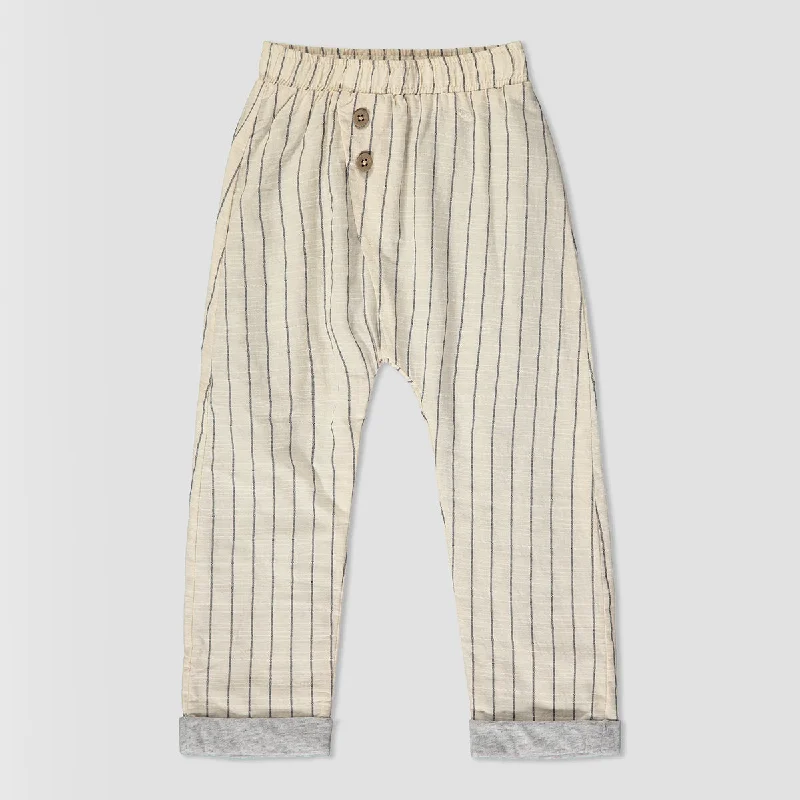 Kensa pant in ivory stripe