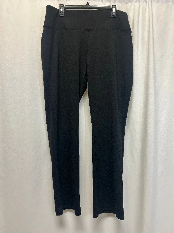 Pants Lounge By Apt 9 In Black, Size: Xxl