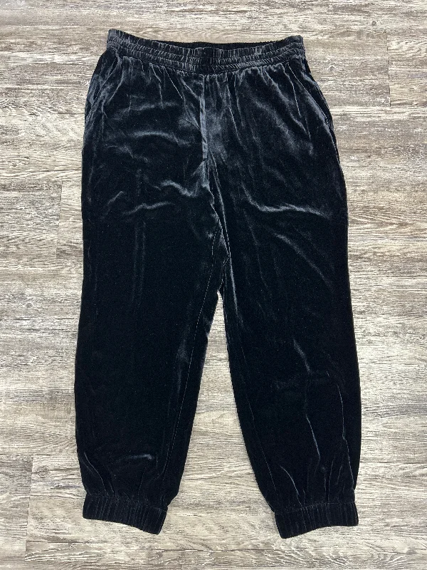 Pants Cropped By Banana Republic In Black, Size: L