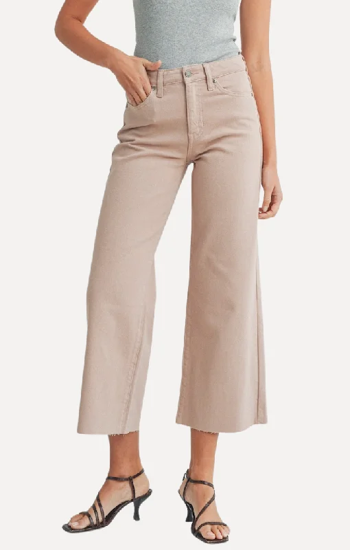 Janice Natural Wide Leg Jeans