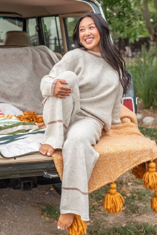 Cozy Campfire Knit Pants