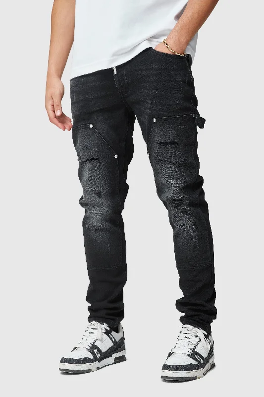 CARPENTER SLIM JEAN - BLACK