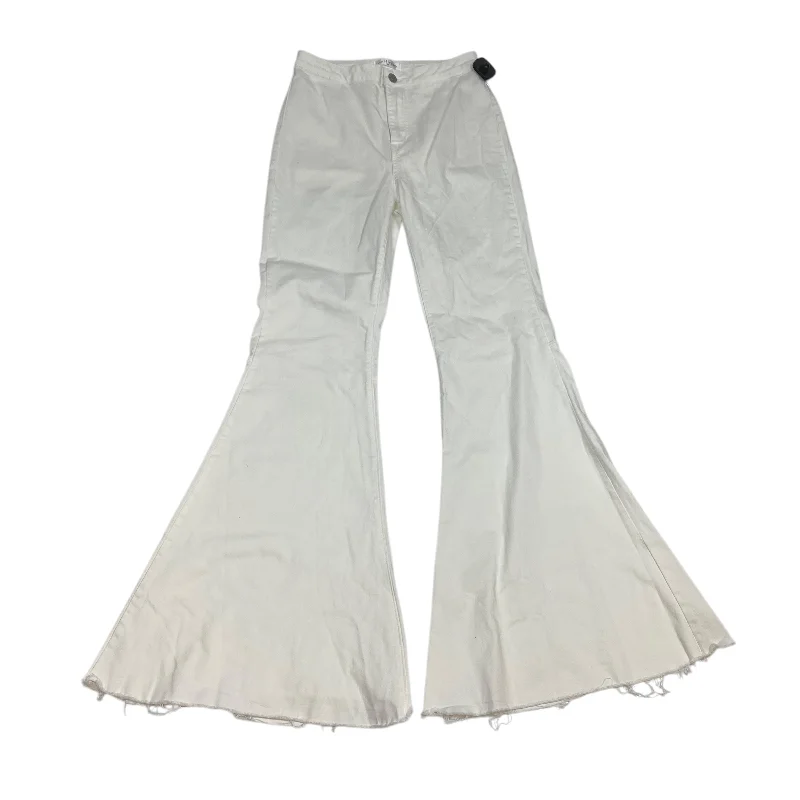 Pants Wide Leg By Vestique In White, Size: M