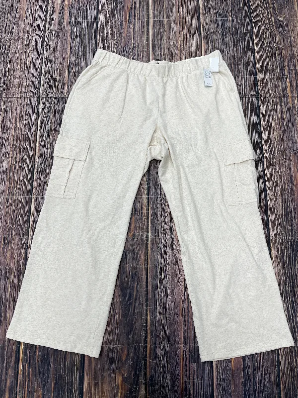 Pants Lounge By Maurices In Cream, Size: 2x