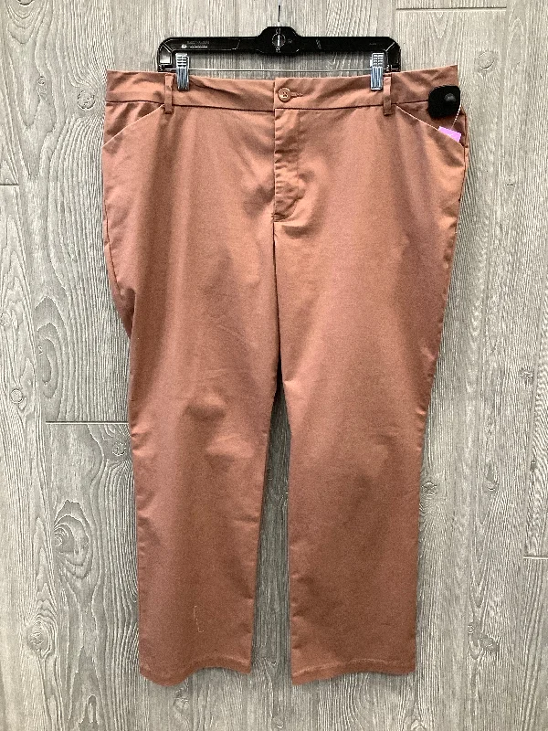 Pants Chinos & Khakis By Lee In Mauve, Size: 18