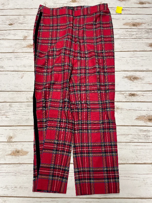 Pants Dress By Talbots In Plaid Pattern, Size: 8