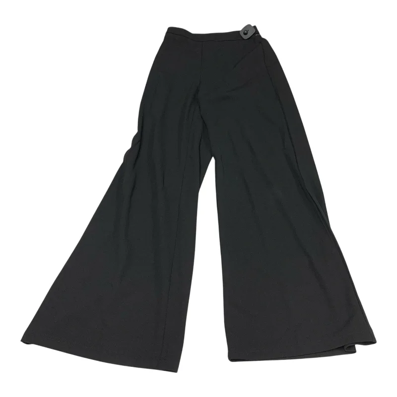 Pants Wide Leg By Shein In Black, Size: Xs