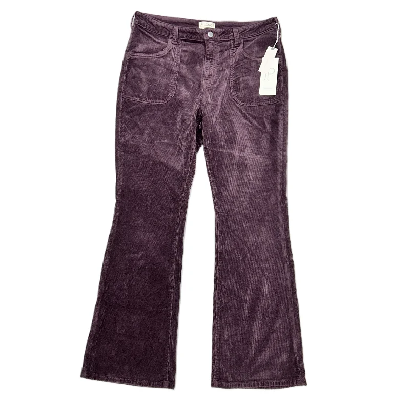 Pants Corduroy By Pilcro In Purple, Size: 12