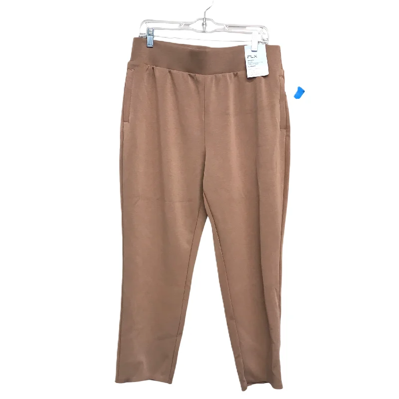 Pants Lounge By Flx In Tan, Size: 12