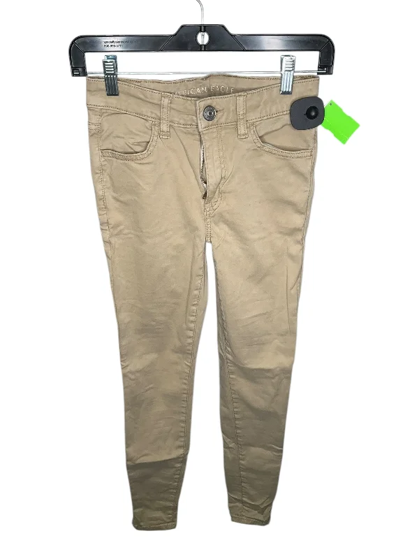 Pants Chinos & Khakis By American Eagle In Tan, Size: 0