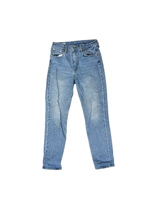 Jeans Straight By Old Navy In Blue Denim, Size: 4