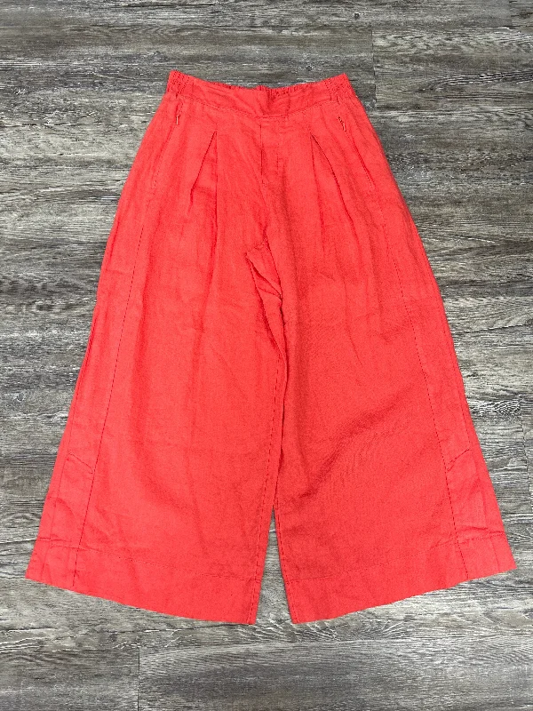 Pants Cropped By Athleta In Red, Size: 4