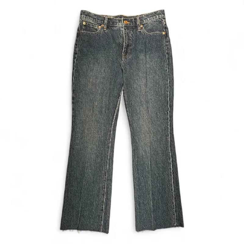 Jeans Boot Cut By J. Crew In Blue Denim, Size: 6