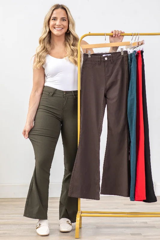 YMI Hyperstretch High Rise Flare Pants