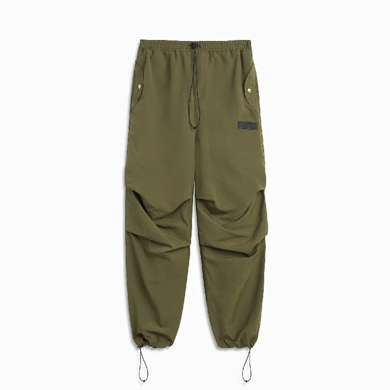 parachute military bungee pant / military green