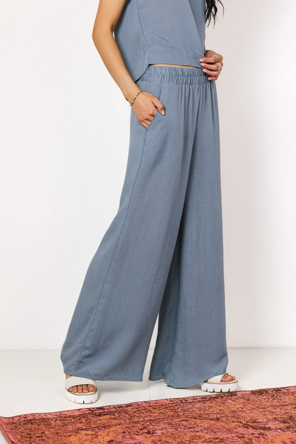 Maren Pants in Slate - FINAL SALE