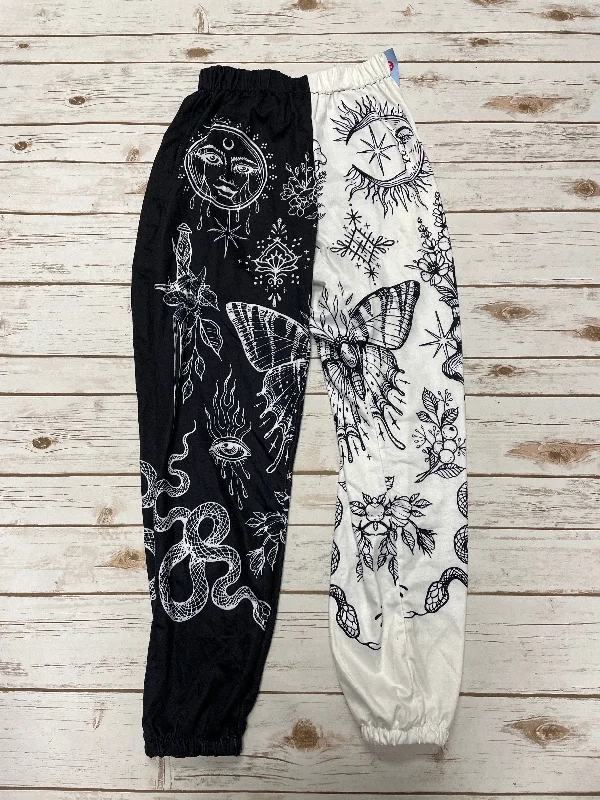 Pants Joggers By Cme In Black & White, Size: M