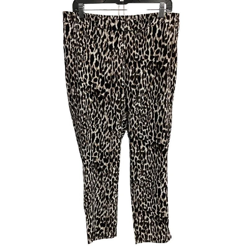 Pants Dress By Banana Republic In Animal Print, Size: L