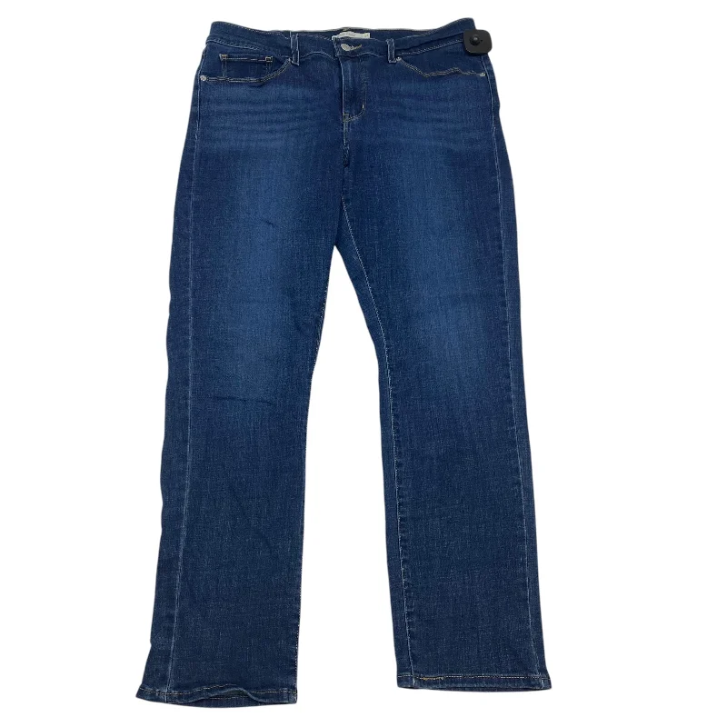 Jeans By Levis In Blue Denim, Size: 14