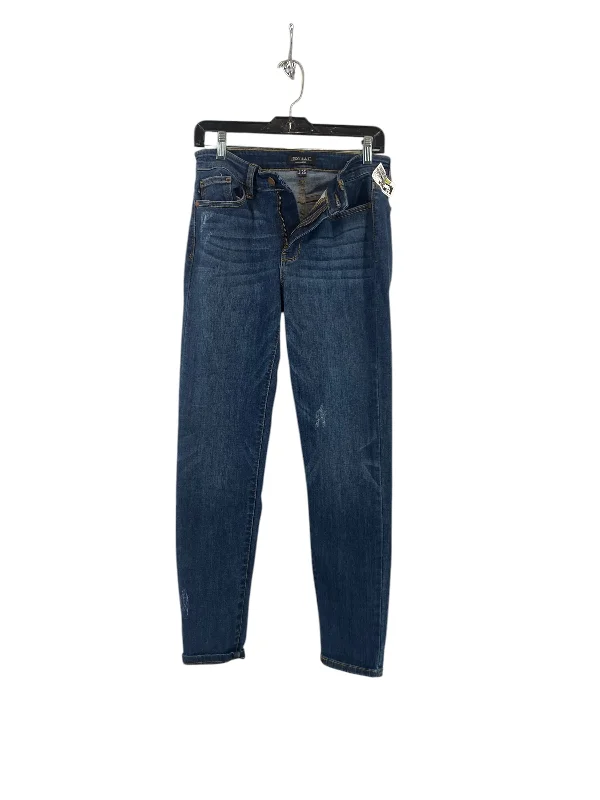 Jeans Straight By Judy Blue In Blue Denim, Size: 4