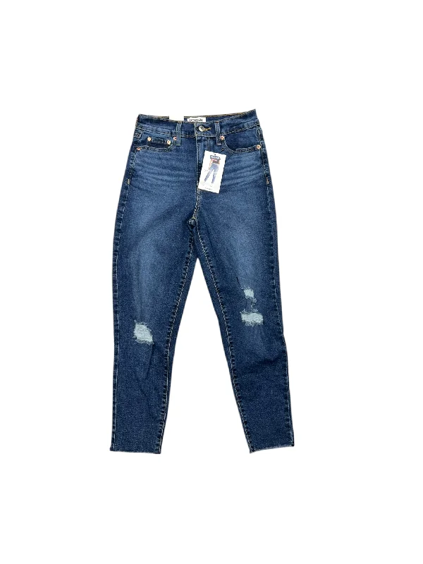 Jeans Skinny By Denizen By Levis In Blue Denim, Size: Xs