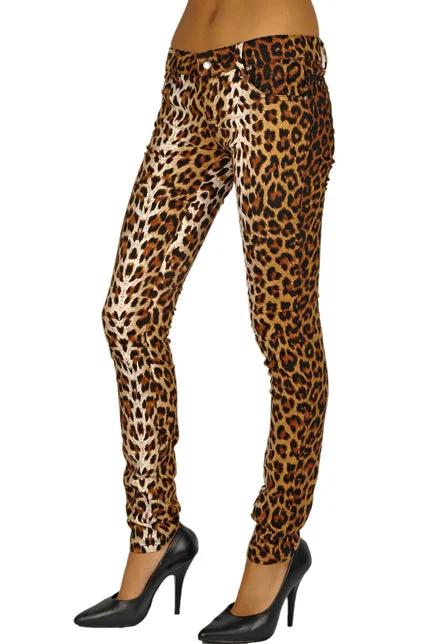 Jungle Jeans Leopard Print